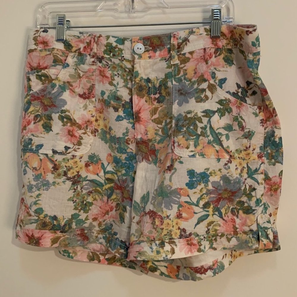 Gloria Vanderbilt Flower Print Shorts